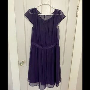 Women’s purple formal dress